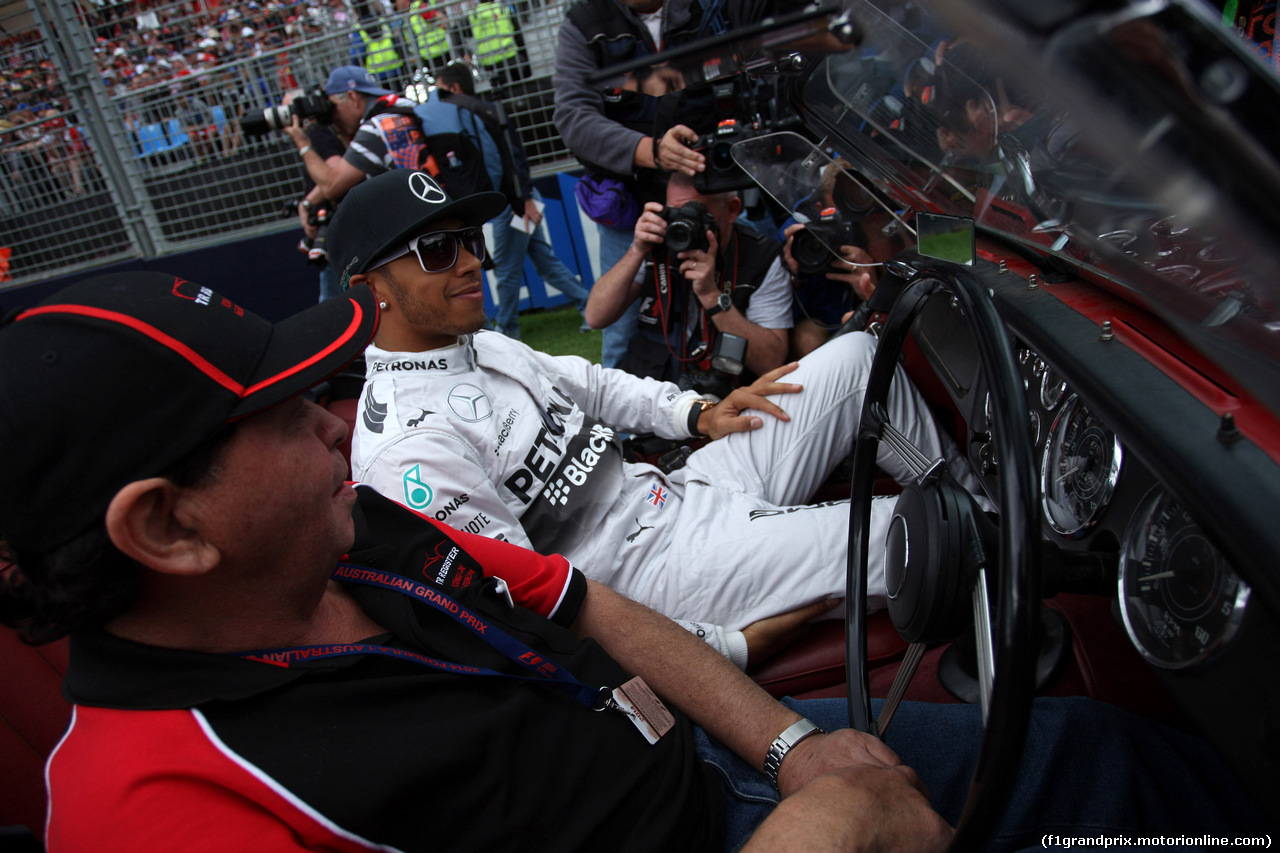GP AUSTRALIA, 16.03.2014- Lewis Hamilton (GBR) Mercedes AMG F1 W05