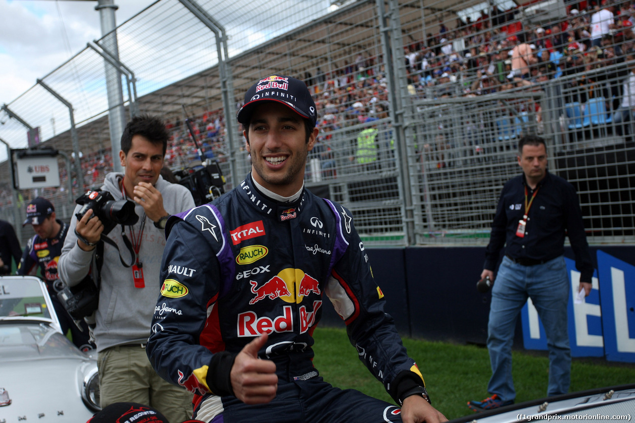 GP AUSTRALIA, 16.03.2014- Daniel Ricciardo (AUS) Red Bull Racing RB10