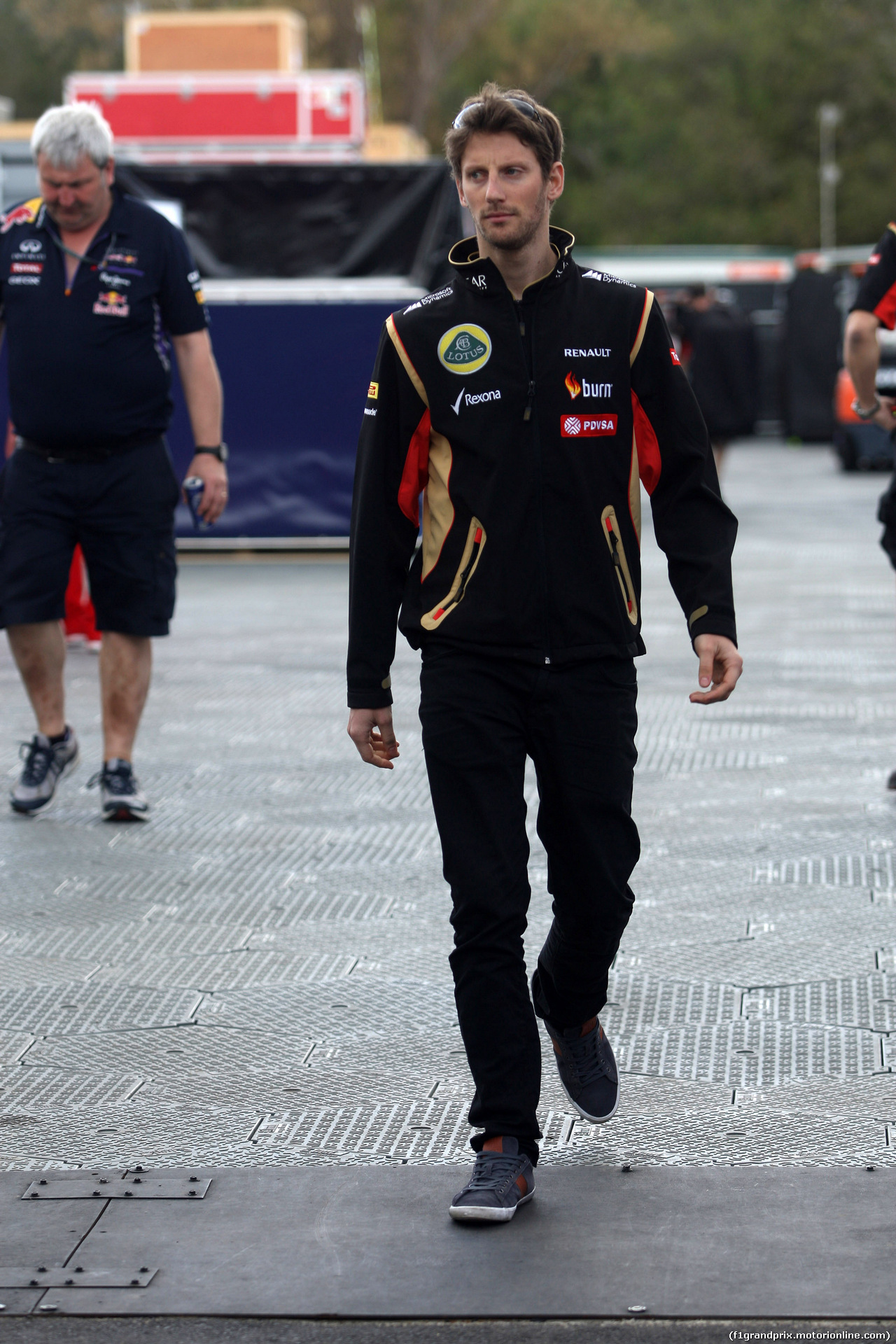GP AUSTRALIA, 16.03.2014- Romain Grosjean (FRA) Lotus F1 Team E22