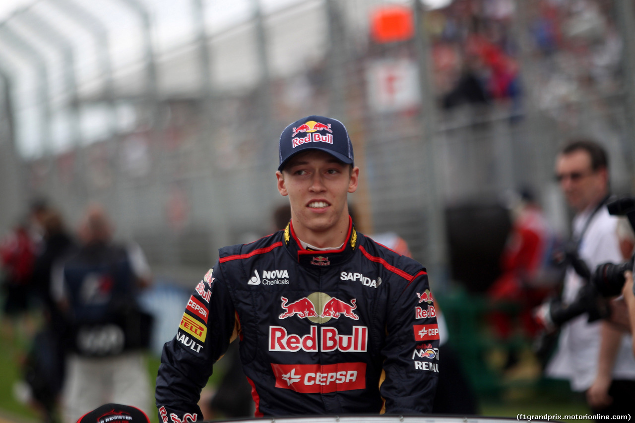 GP AUSTRALIA, 16.03.2014- Daniil Kvyat (RUS) Scuderia Toro Rosso STR9