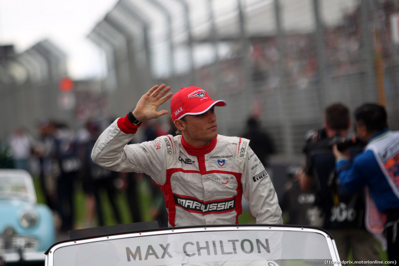 GP AUSTRALIA, 16.03.2014- Max Chilton (GBR), Marussia F1 Team MR03