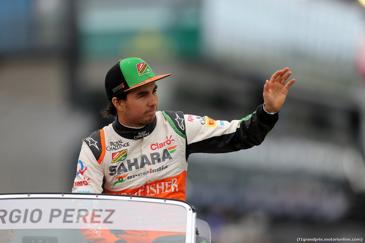 GP AUSTRALIA, 16.03.2014- Sergio Perez (MEX) Sahara Force India F1 VJM07