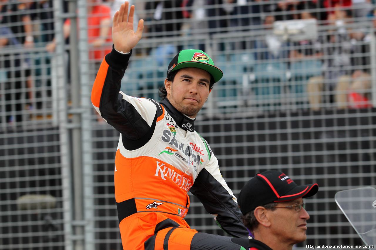GP AUSTRALIA, 16.03.2014- Sergio Perez (MEX) Sahara Force India F1 VJM07