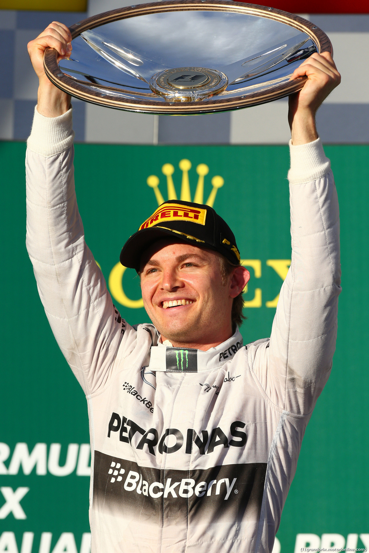 GP AUSTRALIA, 16.03.2014- Gara, Nico Rosberg (GER) Mercedes AMG F1 W05 vincitore