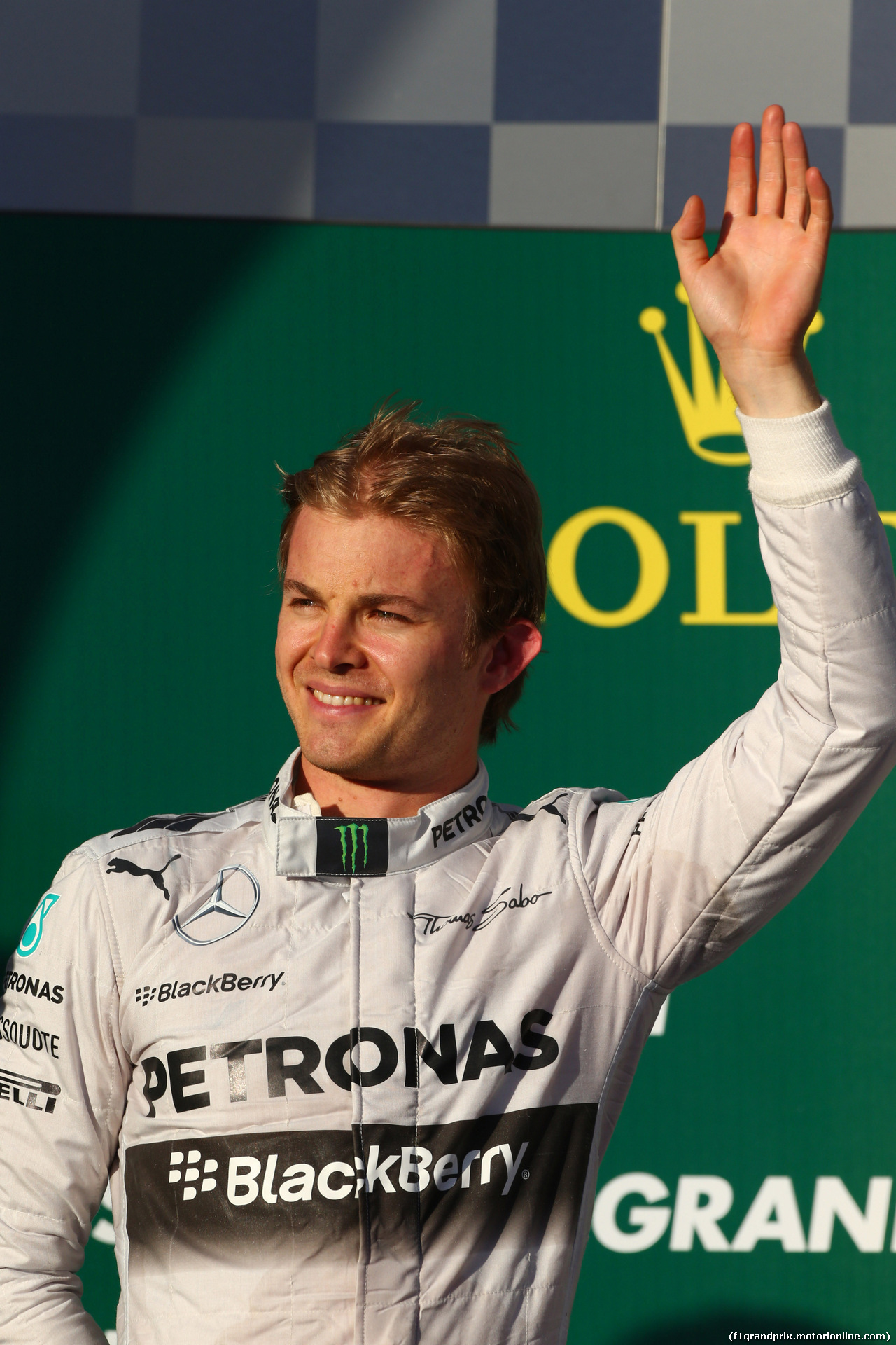 GP AUSTRALIA, 16.03.2014- Gara, Nico Rosberg (GER) Mercedes AMG F1 W05 vincitore