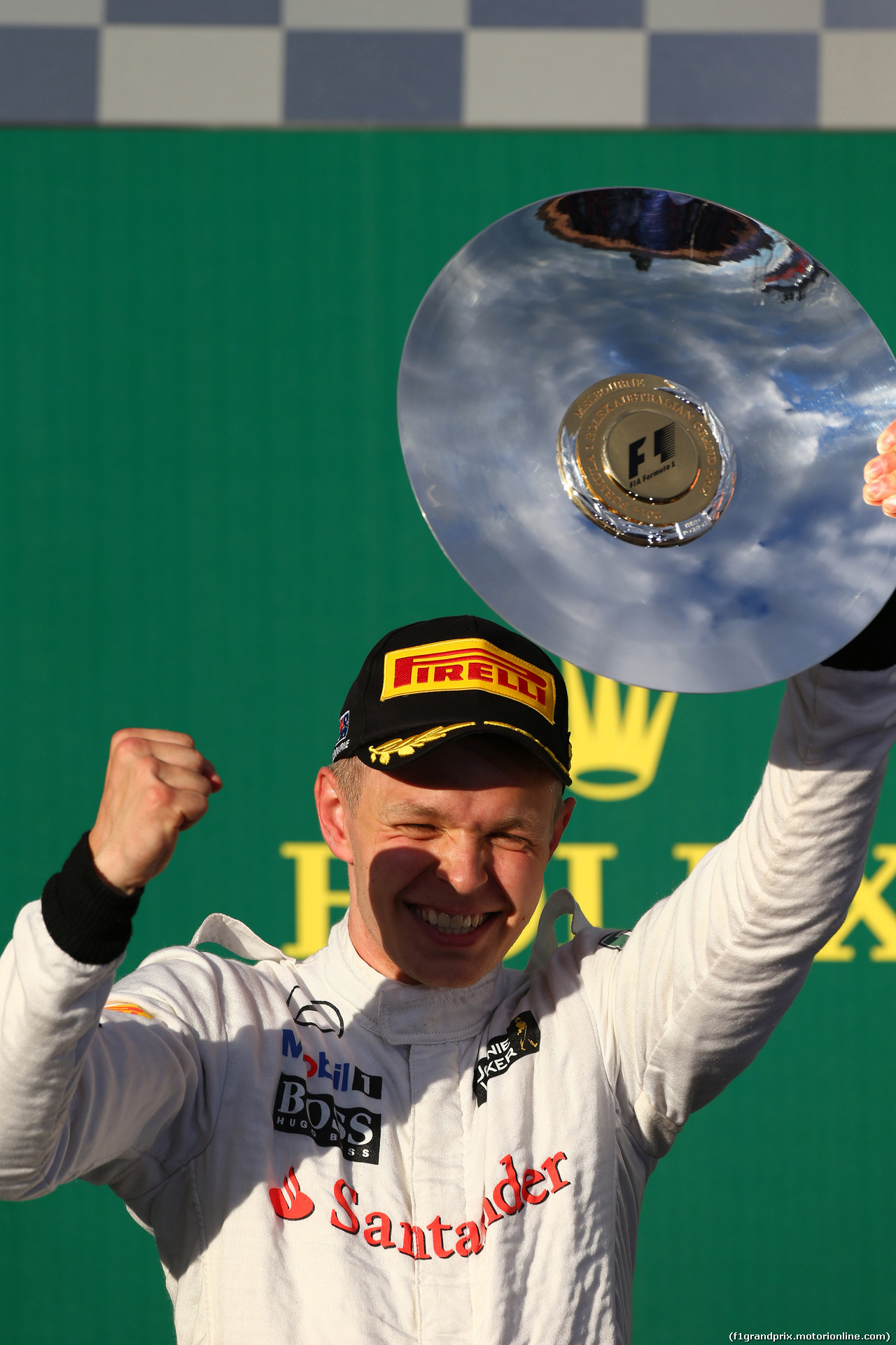 GP AUSTRALIA, 16.03.2014- Gara, terzo Kevin Magnussen (DEN) McLaren Mercedes MP4-29