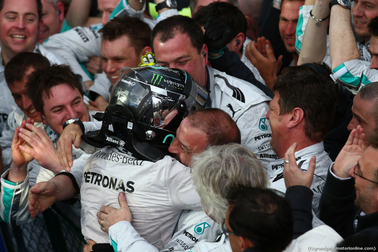 GP AUSTRALIA, 16.03.2014- Gara, Nico Rosberg (GER) Mercedes AMG F1 W05 vincitore