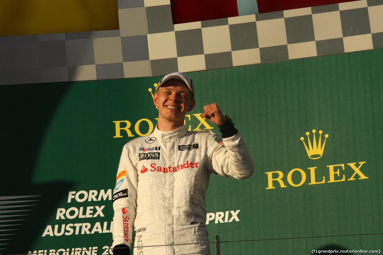 GP AUSTRALIA, 16.03.2014- Gara, terzo Kevin Magnussen (DEN) McLaren Mercedes MP4-29