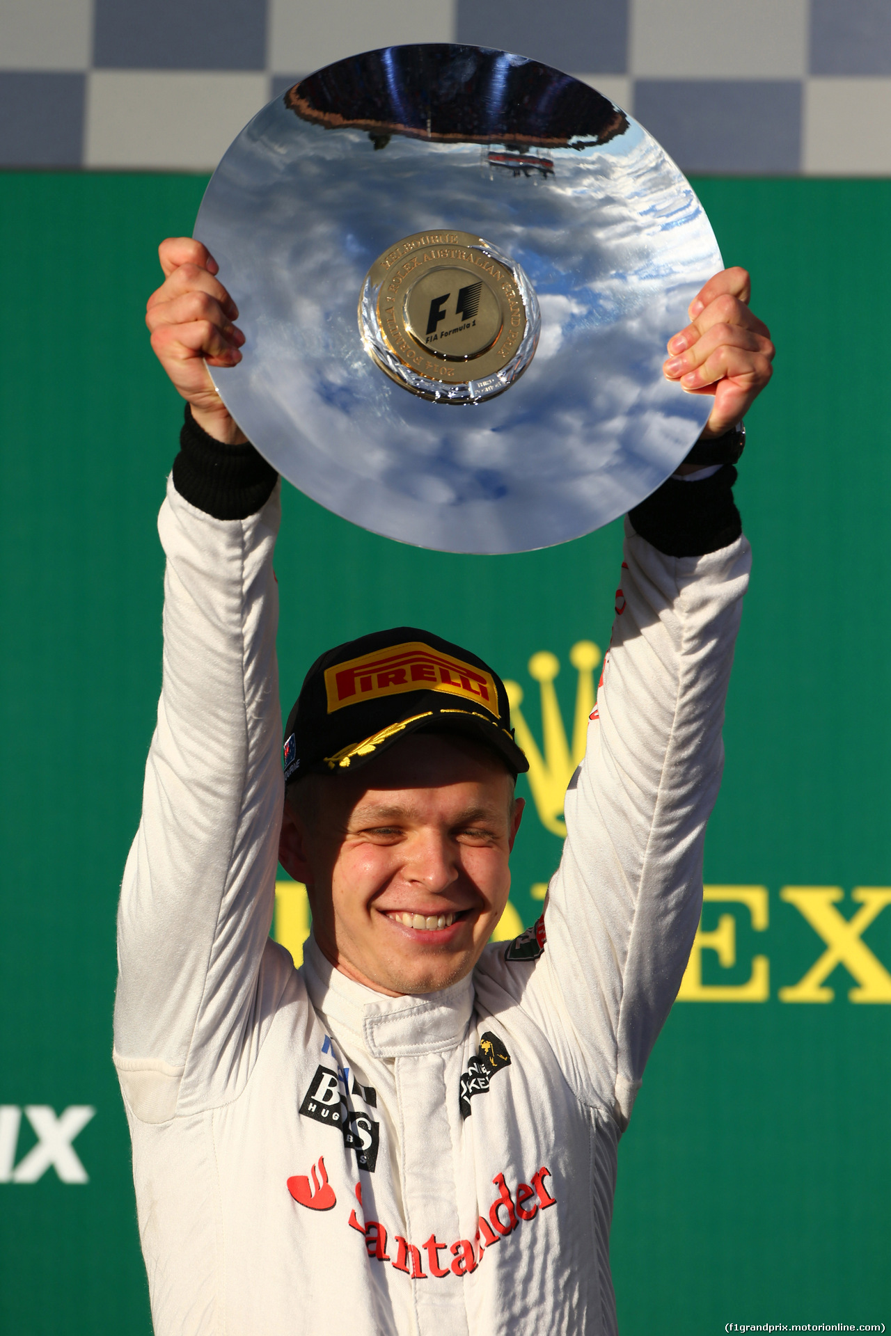 GP AUSTRALIA, 16.03.2014- Gara, terzo Kevin Magnussen (DEN) McLaren Mercedes MP4-29