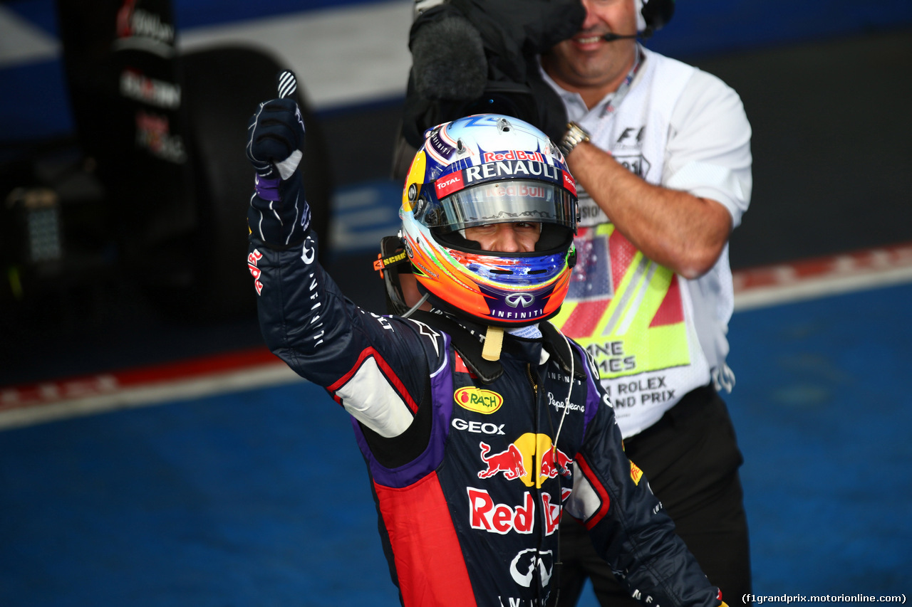 GP AUSTRALIA, 16.03.2014- Gara, secondo Daniel Ricciardo (AUS) Red Bull Racing RB10