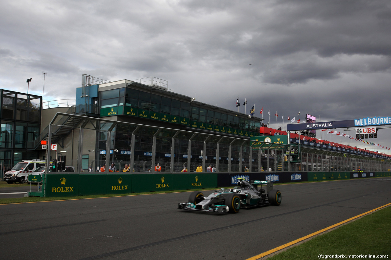 GP AUSTRALIA, 16.03.2014- Gara, Nico Rosberg (GER) Mercedes AMG F1 W05