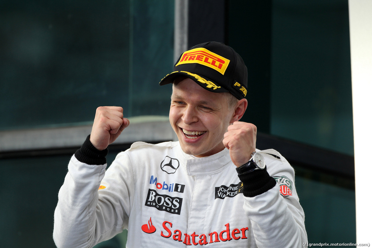 GP AUSTRALIA, 16.03.2014- Gara, terzo Kevin Magnussen (DEN) McLaren Mercedes MP4-29