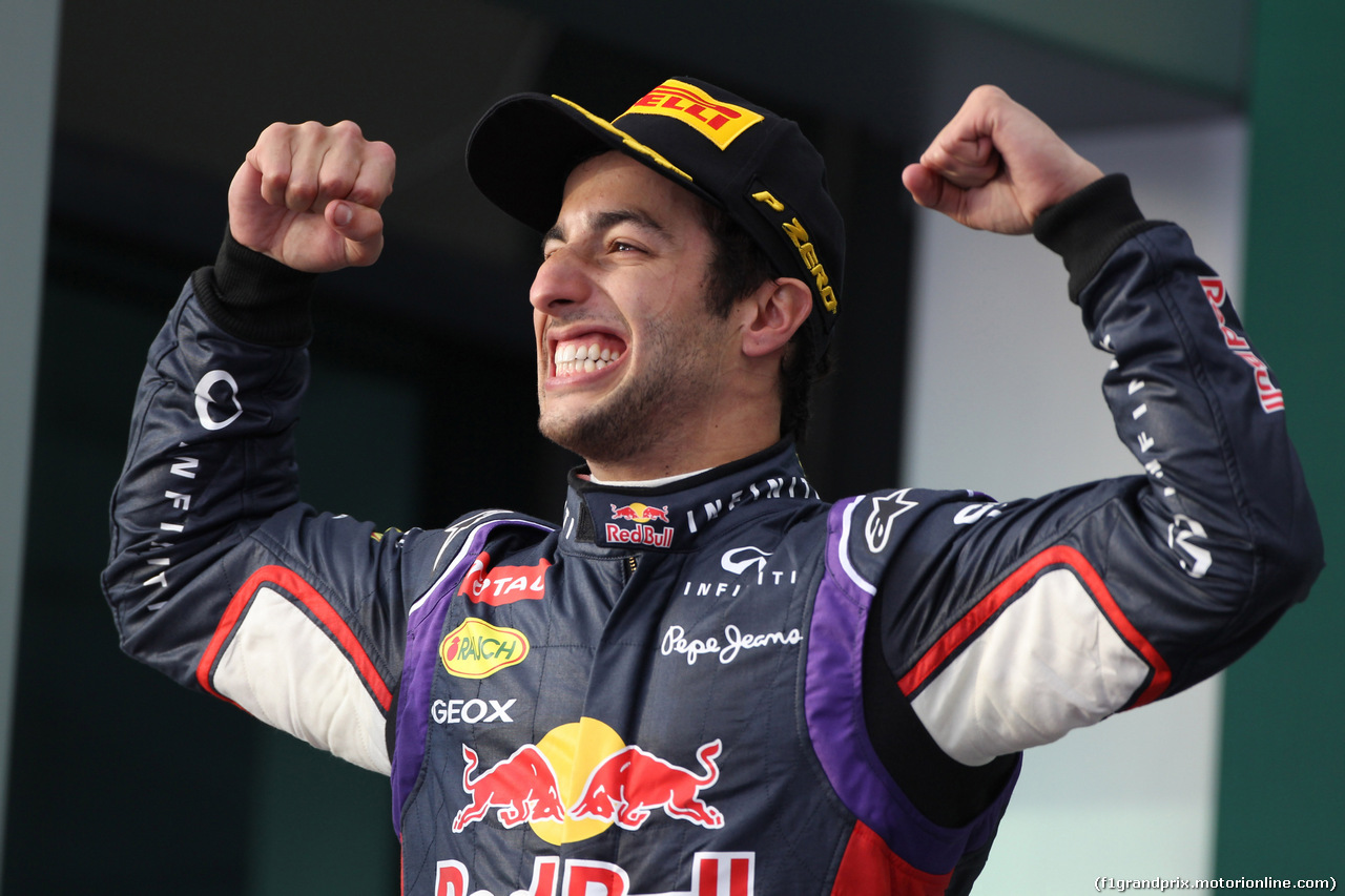 GP AUSTRALIA, 16.03.2014- Gara, secondo Daniel Ricciardo (AUS) Red Bull Racing RB10