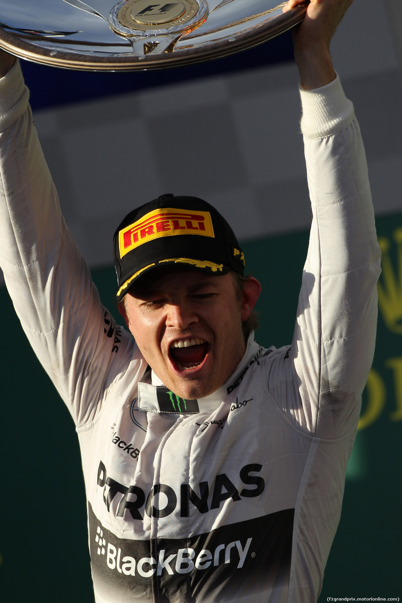 GP AUSTRALIA, 16.03.2014- Gara, Nico Rosberg (GER) Mercedes AMG F1 W05 vincitore