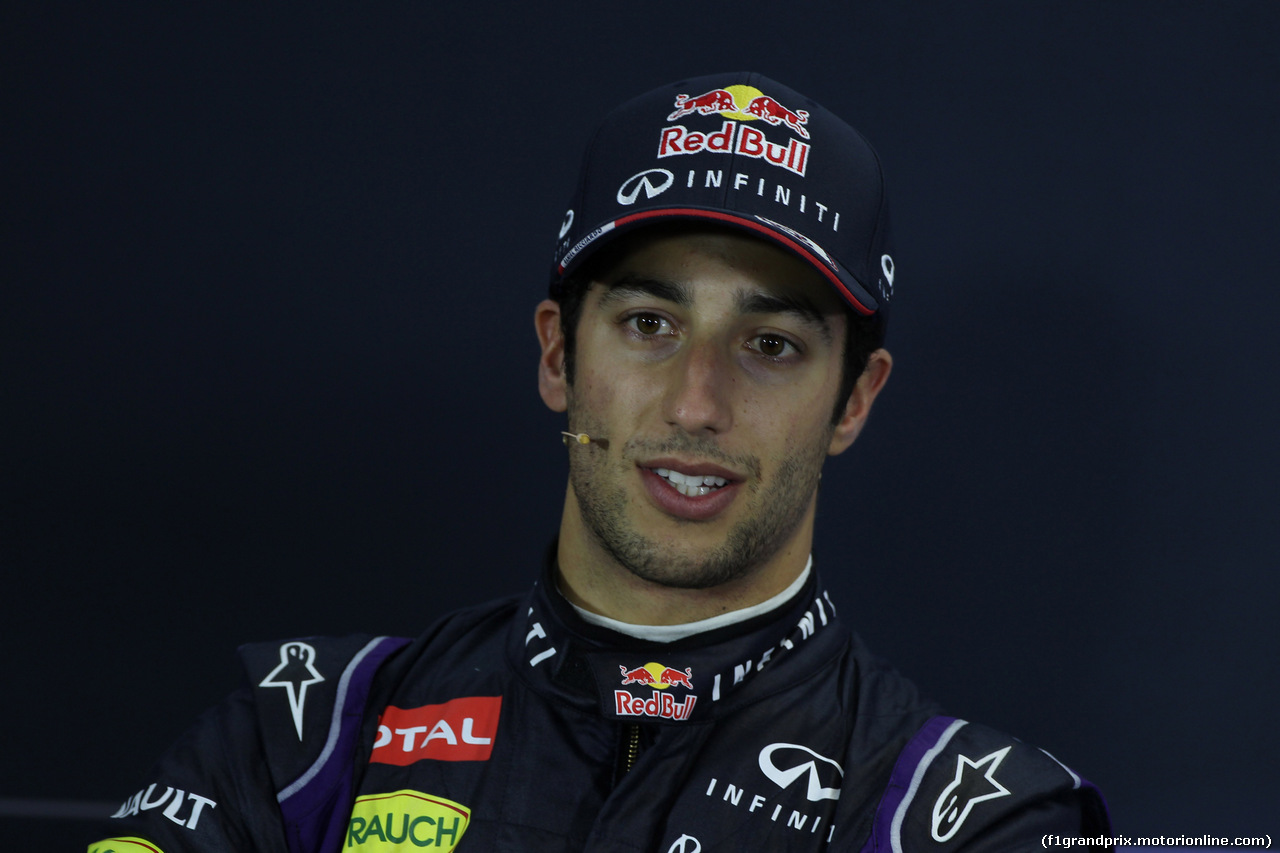 GP AUSTRALIA, 16.03.2014- Gara, Conferenza Stampa, Daniel Ricciardo (AUS) Red Bull Racing RB10