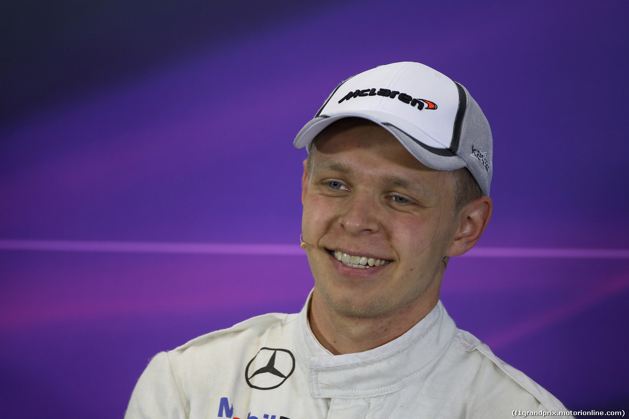 GP AUSTRALIA, 16.03.2014- Gara, Conferenza Stampa, Kevin Magnussen (DEN) McLaren Mercedes MP4-29