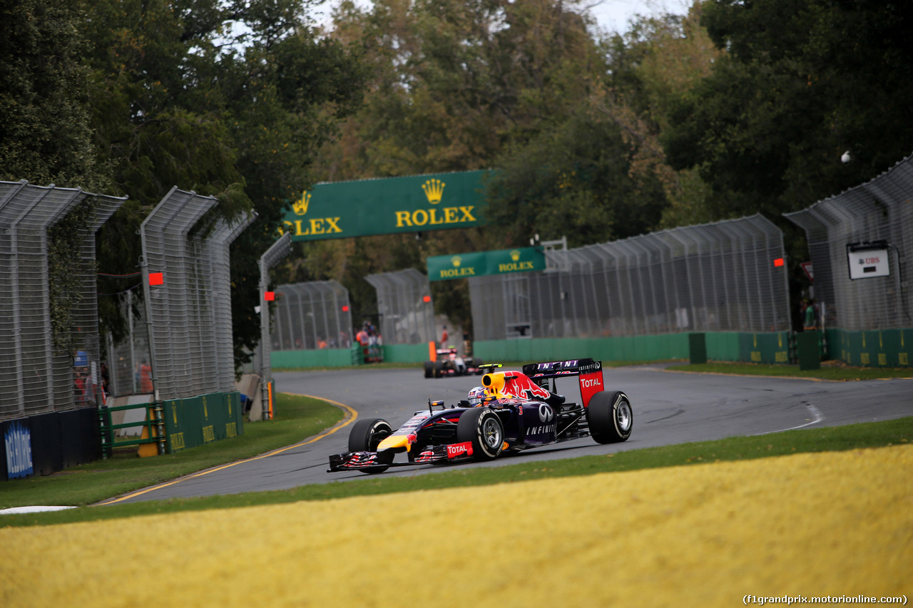 GP AUSTRALIA, 16.03.2014- Gara, Daniel Ricciardo (AUS) Red Bull Racing RB10