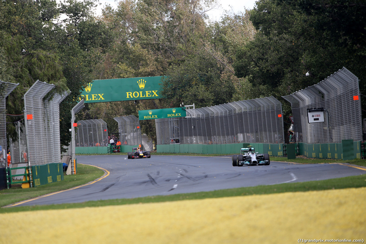GP AUSTRALIA, 16.03.2014- Gara,Nico Rosberg (GER) Mercedes AMG F1 W05