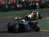 GP AUSTRALIA, 16.03.2014- Gara, Kevin Magnussen (DEN) McLaren Mercedes MP4-29 davanti a Nico Hulkenberg (GER) Sahara Force India F1 VJM07