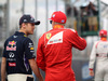 GP AUSTRALIA, 16.03.2014- anSebastian Vettel (GER) Red Bull Racing RB10 d Kimi Raikkonen (FIN) Ferrari F14-T