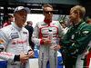 GP AUSTRALIA, 16.03.2014- Kevin Magnussen (DEN) McLaren Mercedes MP4-29, Max Chilton (GBR), Marussia F1 Team MR03 e Marcus Ericsson (SUE) Caterham F1 Team CT-04