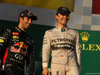 GP AUSTRALIA, 16.03.2014- Gara, 1st position Nico Rosberg (GER) Mercedes AMG F1 W05 e secondo Daniel Ricciardo (AUS) Red Bull Racing RB10
