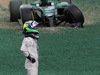 GP AUSTRALIA, 16.03.2014- Gara, Start of the race, crash, Felipe Massa (BRA) Williams F1 Team FW36 e Kamui Kobayashi (JAP) Caterham F1 Team CT-04