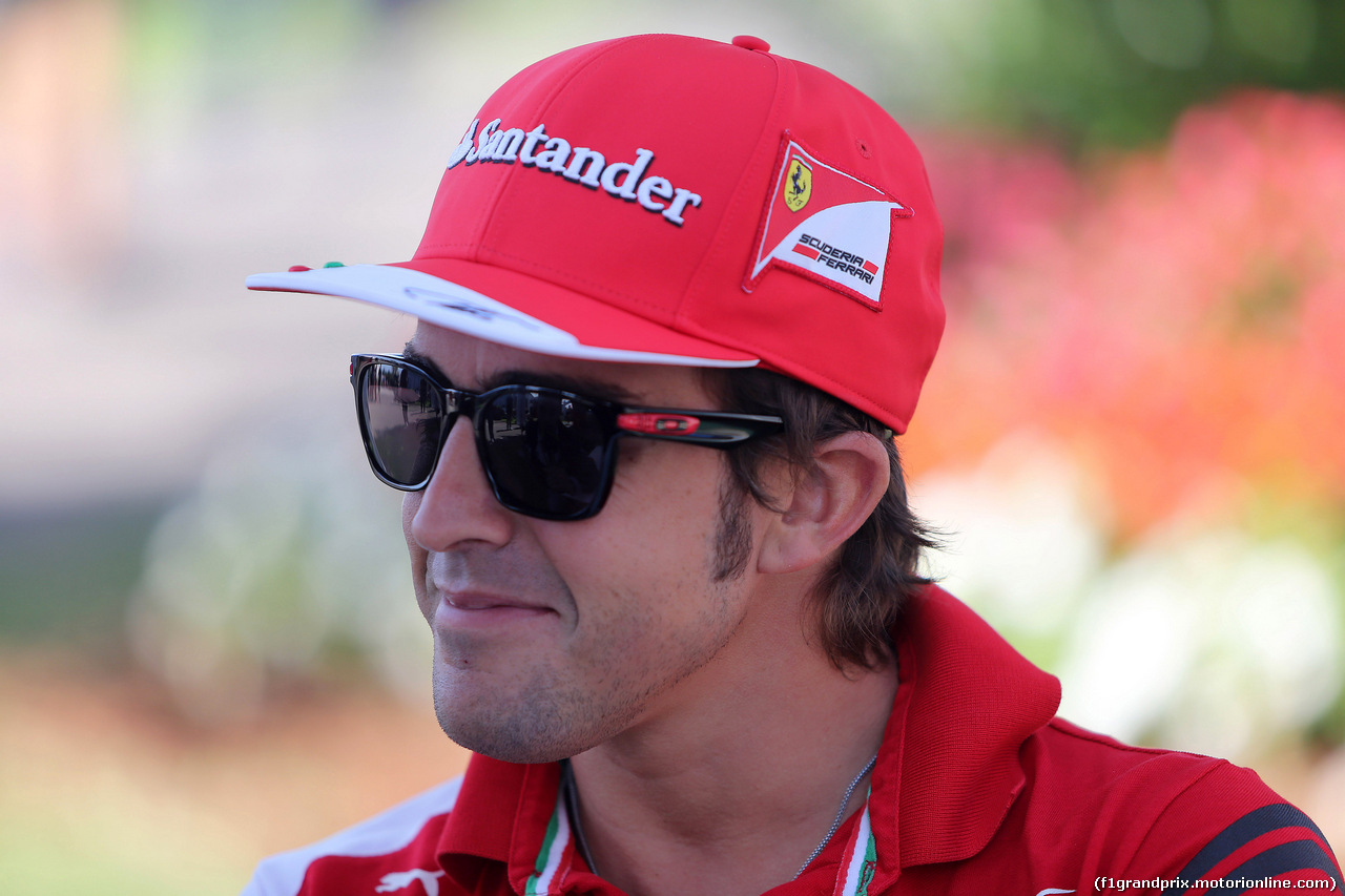 GP AUSTRALIA, 12.03.2014- Fernando Alonso (ESP) Ferrari F14-T