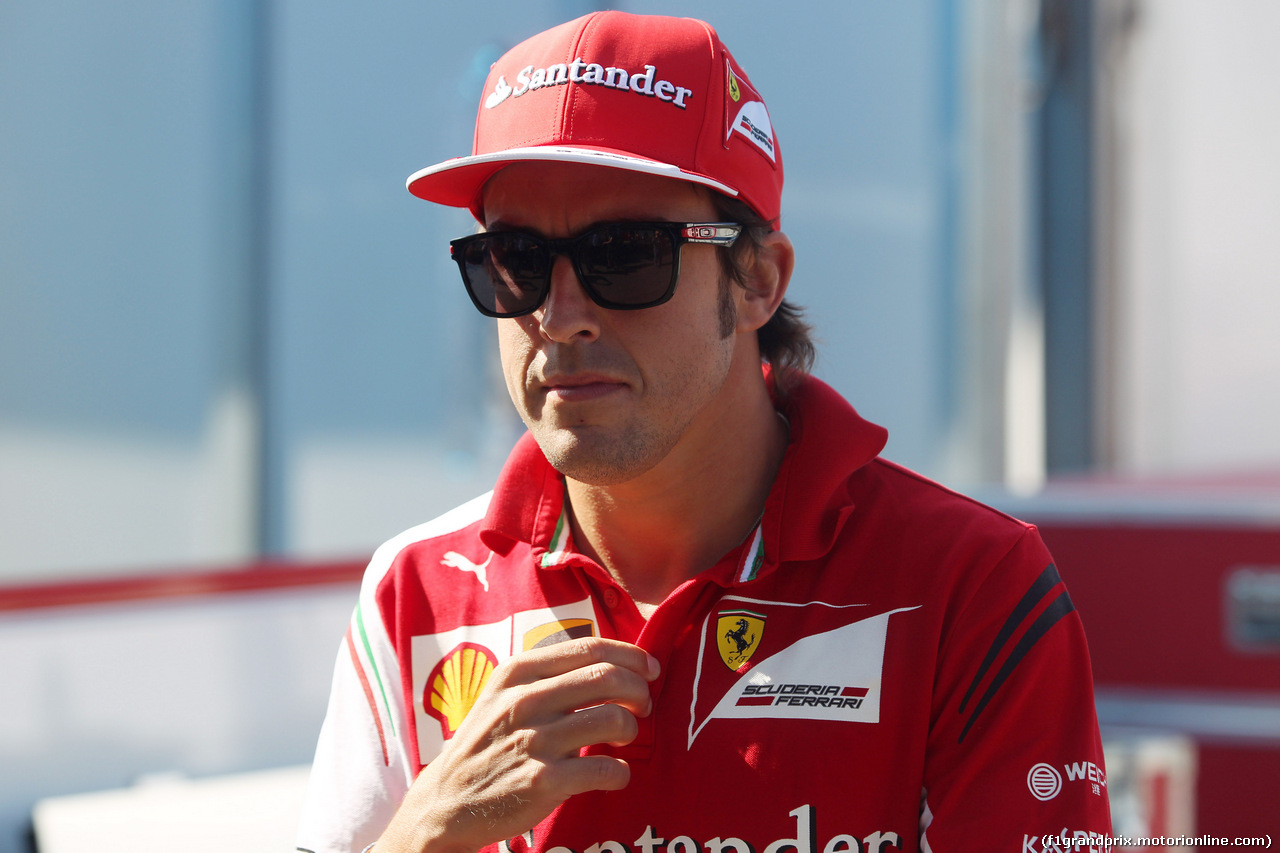 GP AUSTRALIA, 12.03.2014- Fernando Alonso (ESP) Ferrari F14-T
