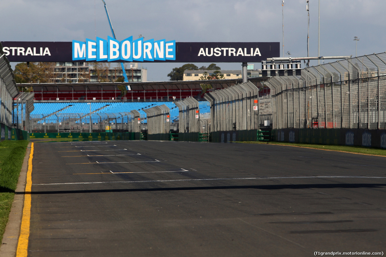 GP AUSTRALIA, 12.03.2014- Melbourne track