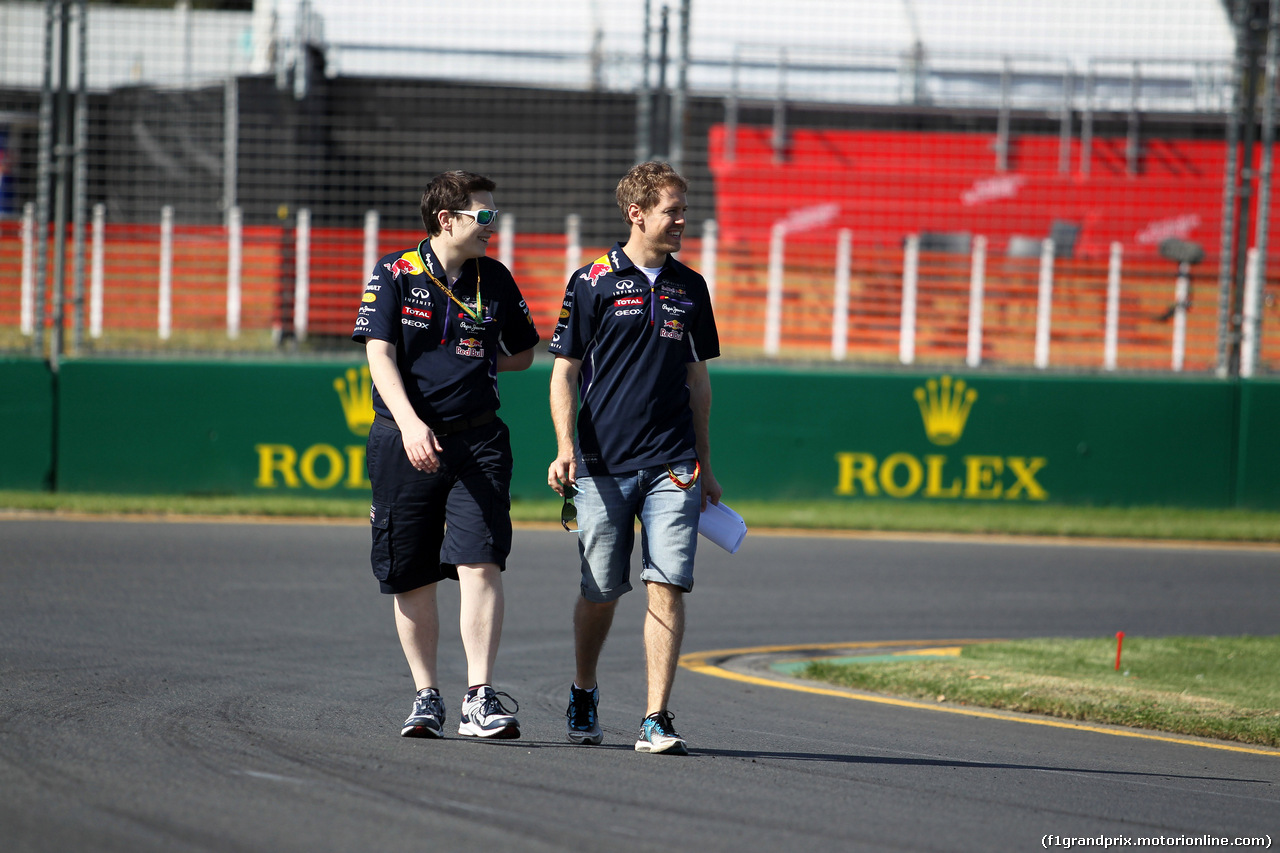 GP AUSTRALIA, 12.03.2014- Sebastian Vettel (GER) Red Bull Racing RB10