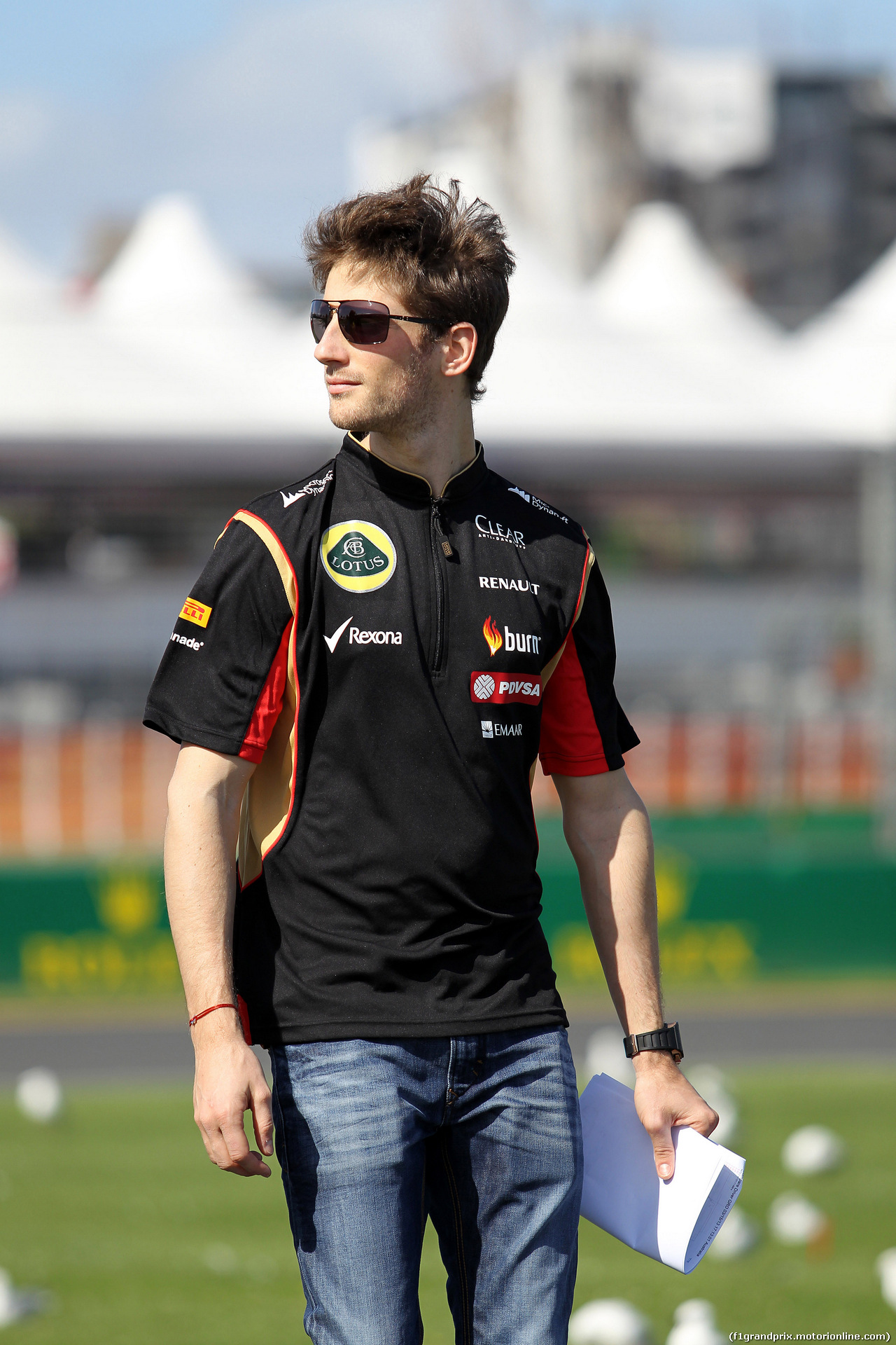 GP AUSTRALIA, 12.03.2014- Romain Grosjean (FRA) Lotus F1 Team E22