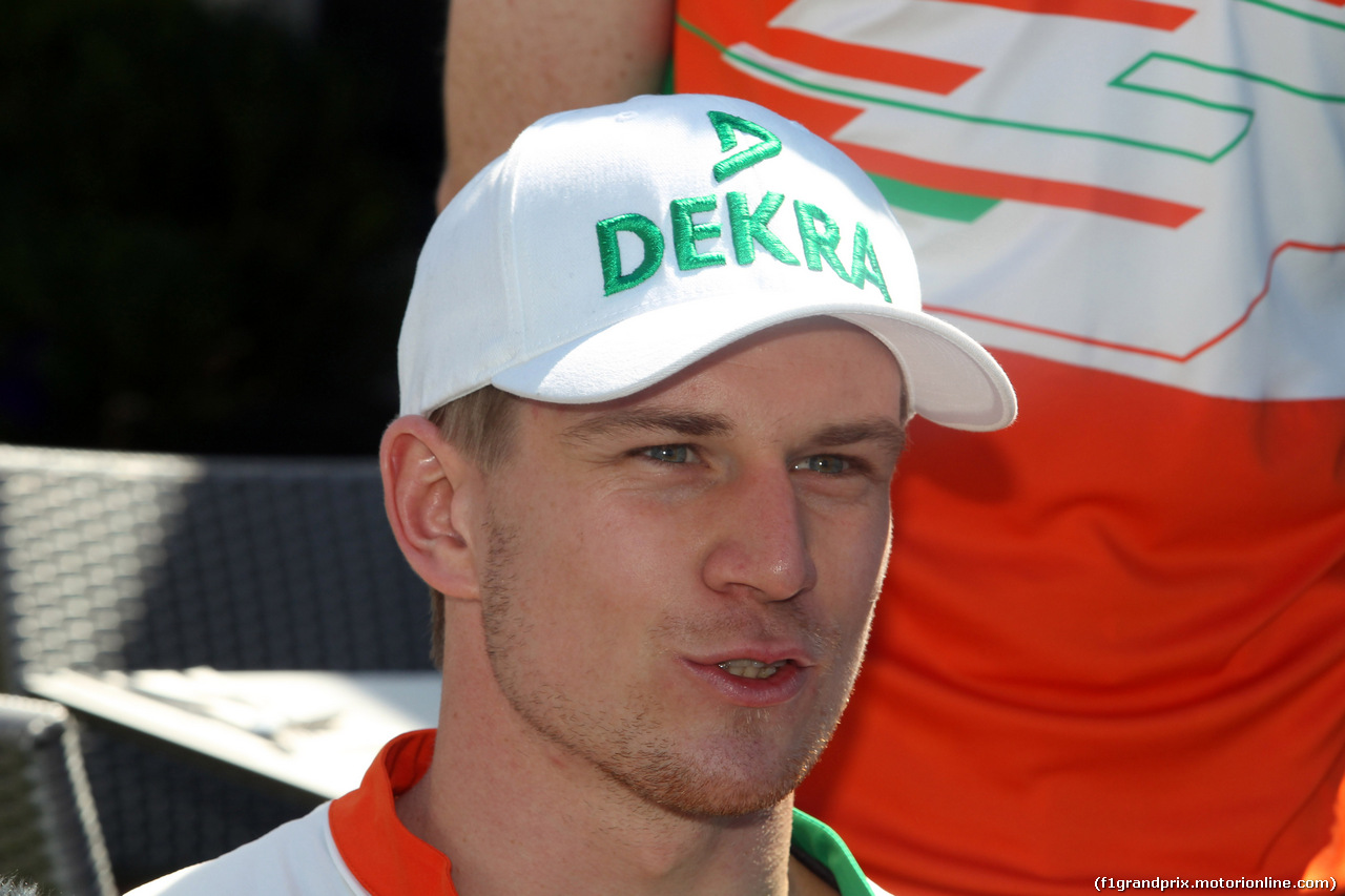 GP AUSTRALIA, 13.03.2014- Nico Hulkenberg (GER) Sahara Force India F1 VJM07