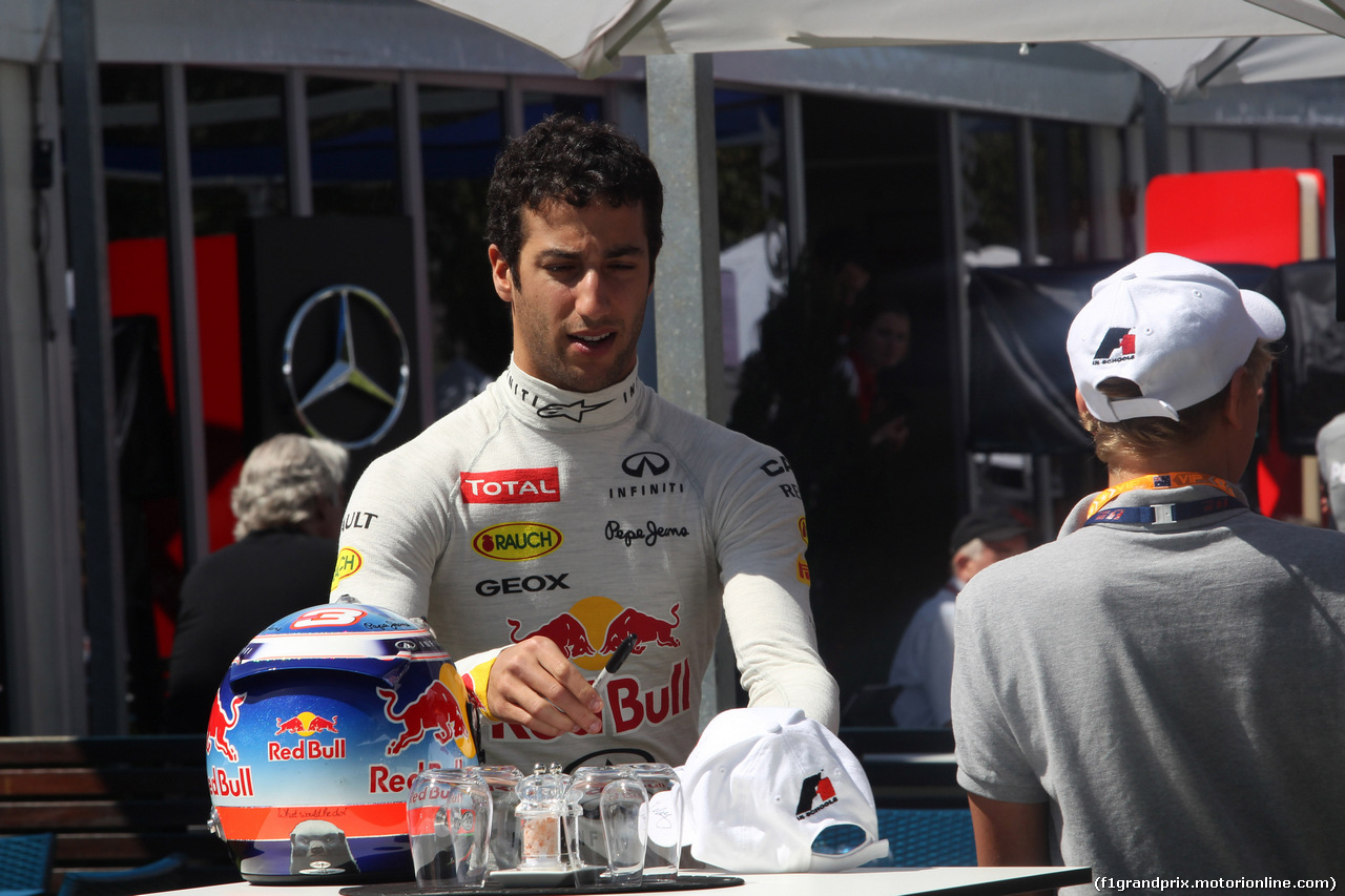 GP AUSTRALIA, 13.03.2014- Daniel Ricciardo (AUS) Red Bull Racing RB10
