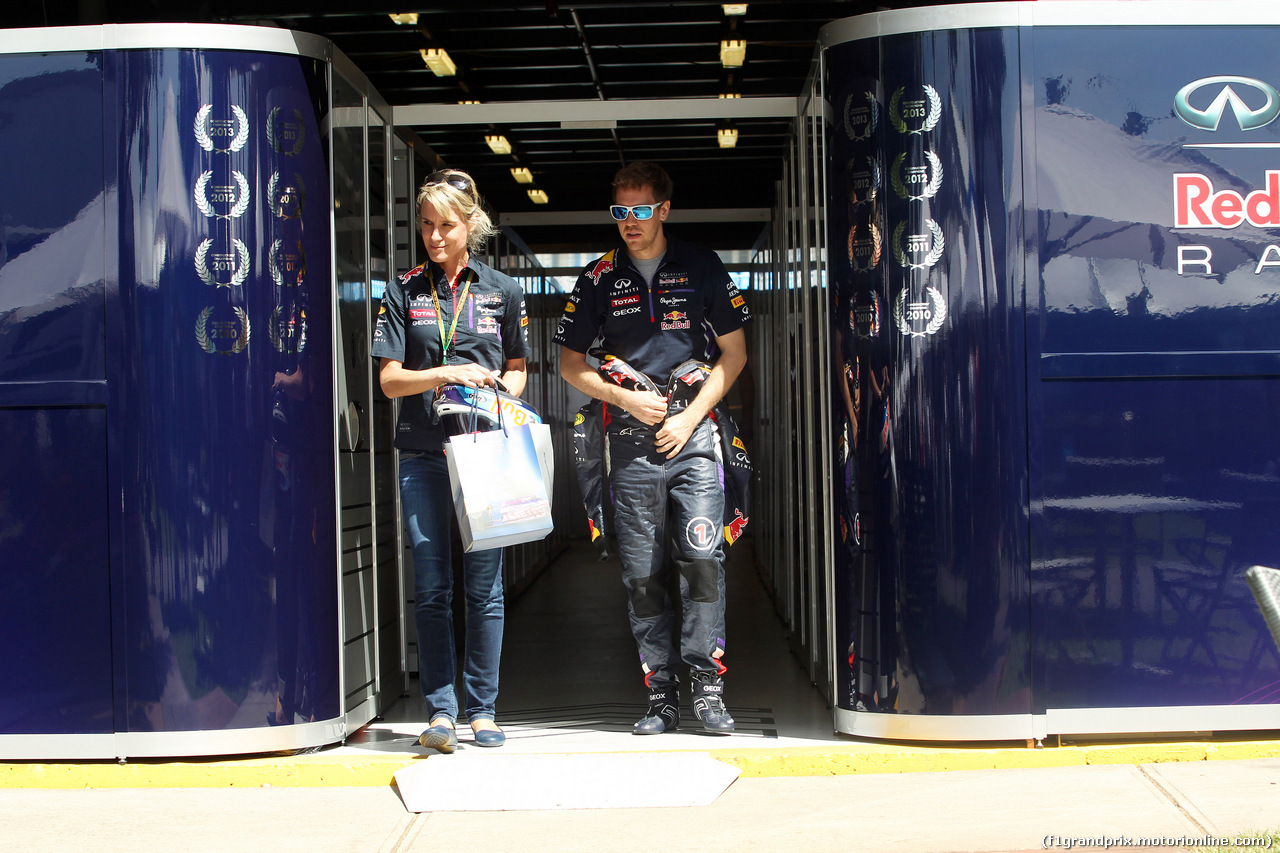 GP AUSTRALIA, 13.03.2014- Sebastian Vettel (GER) Red Bull Racing RB10