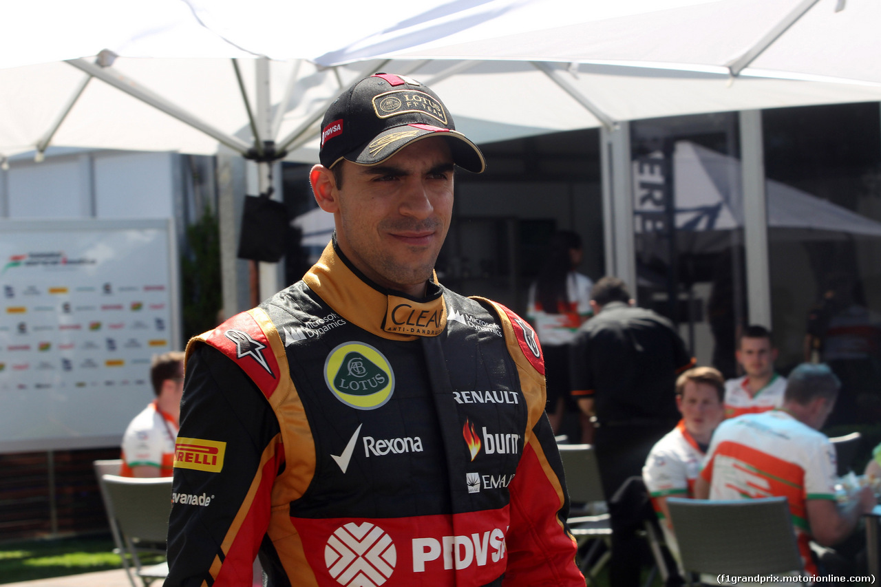 GP AUSTRALIA, 13.03.2014- Pastor Maldonado (VEN) Lotus F1 Team E22