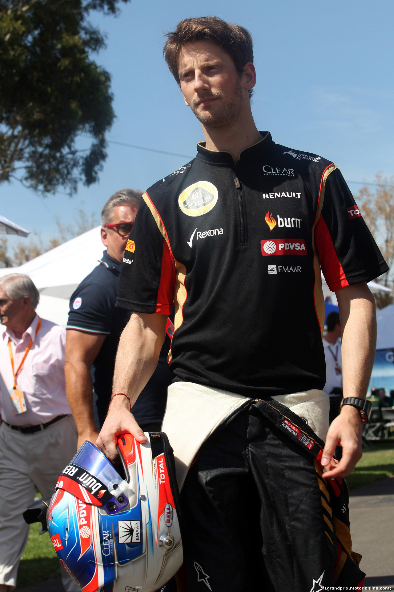 GP AUSTRALIA, 13.03.2014- Romain Grosjean (FRA) Lotus F1 Team E22