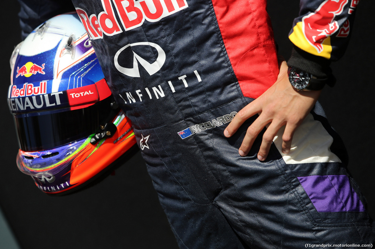 GP AUSTRALIA, 13.03.2014- Daniel Ricciardo (AUS) Red Bull Racing RB10