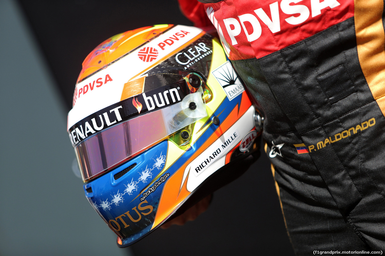 GP AUSTRALIA, 13.03.2014- Pastor Maldonado (VEN) Lotus F1 Team E22
