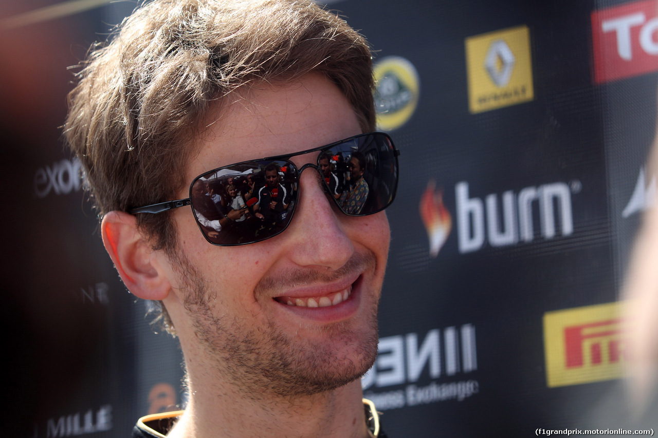 GP AUSTRALIA, 13.03.2014- Romain Grosjean (FRA) Lotus F1 Team E22