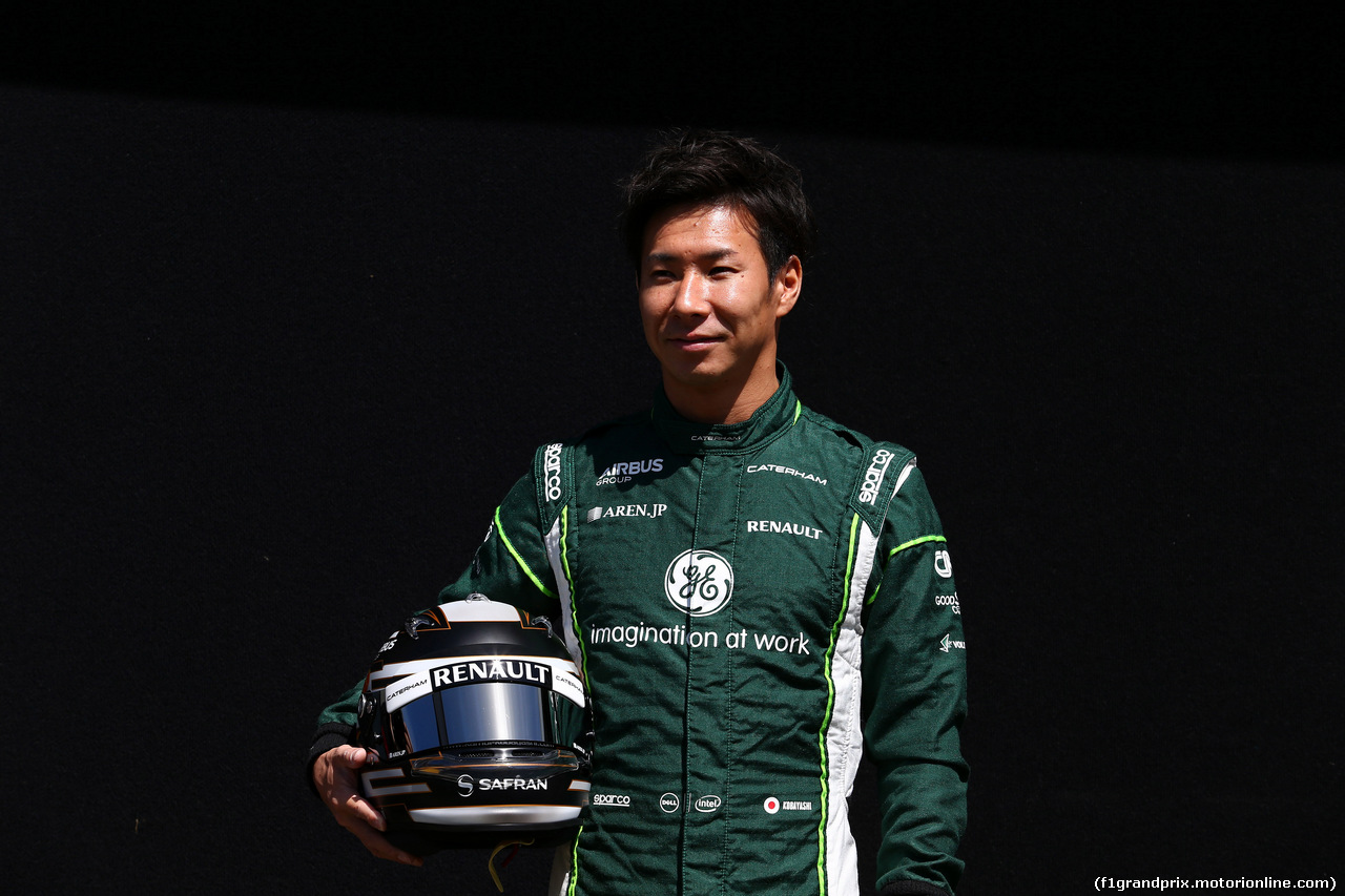 GP AUSTRALIA, 13.03.2014- Kamui Kobayashi (JAP) Caterham F1 Team CT-04