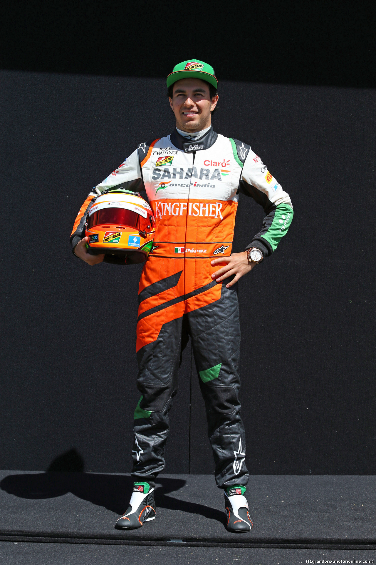 GP AUSTRALIA, 13.03.2014- Sergio Perez (MEX) Sahara Force India F1 VJM07