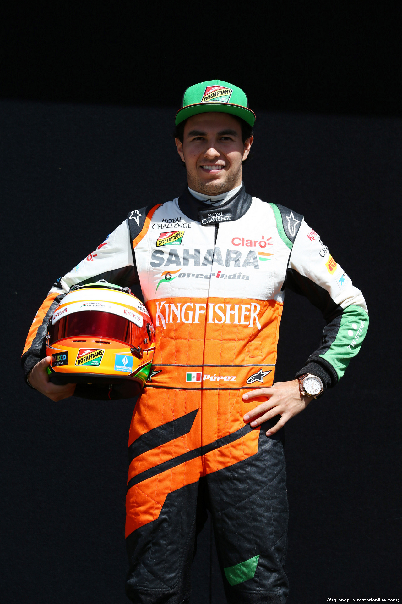 GP AUSTRALIA, 13.03.2014- Sergio Perez (MEX) Sahara Force India F1 VJM07