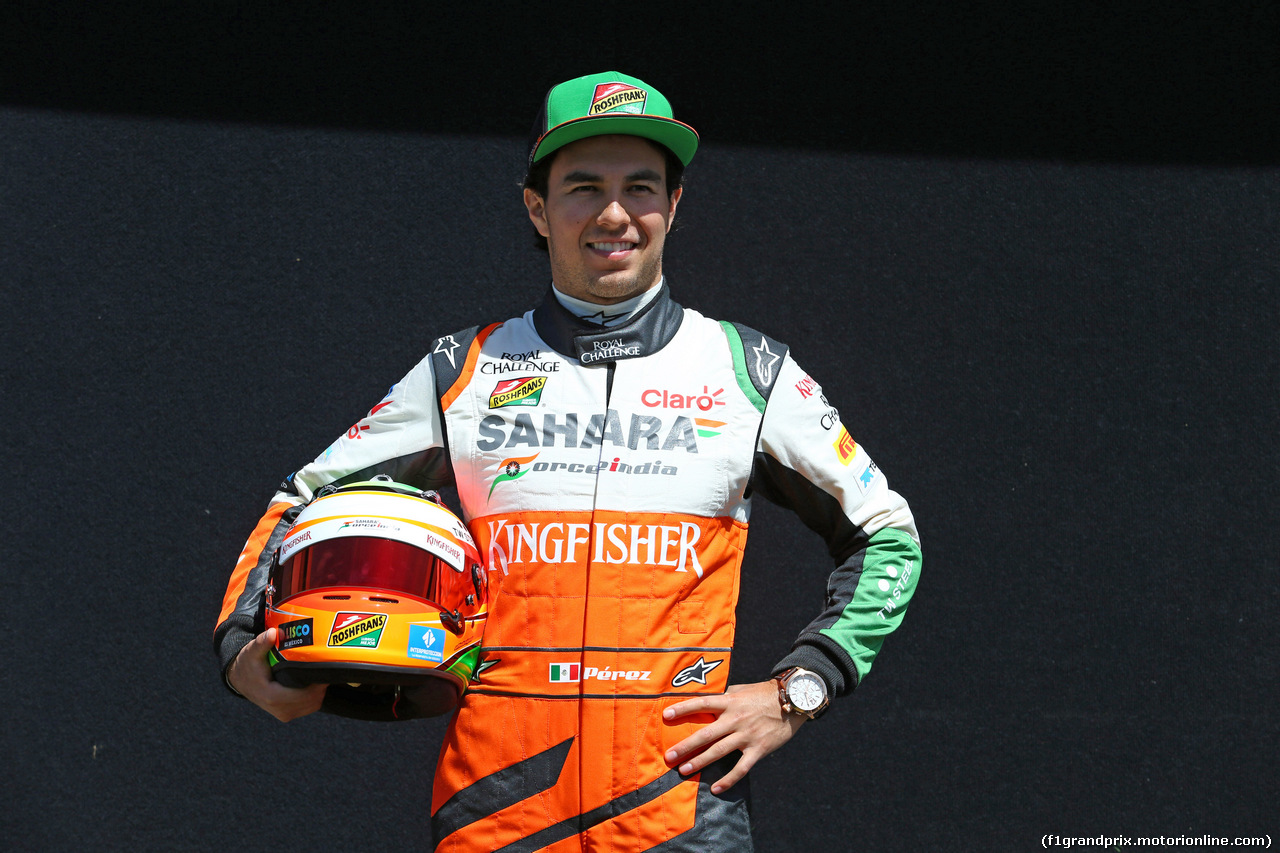 GP AUSTRALIA, 13.03.2014- Sergio Perez (MEX) Sahara Force India F1 VJM07