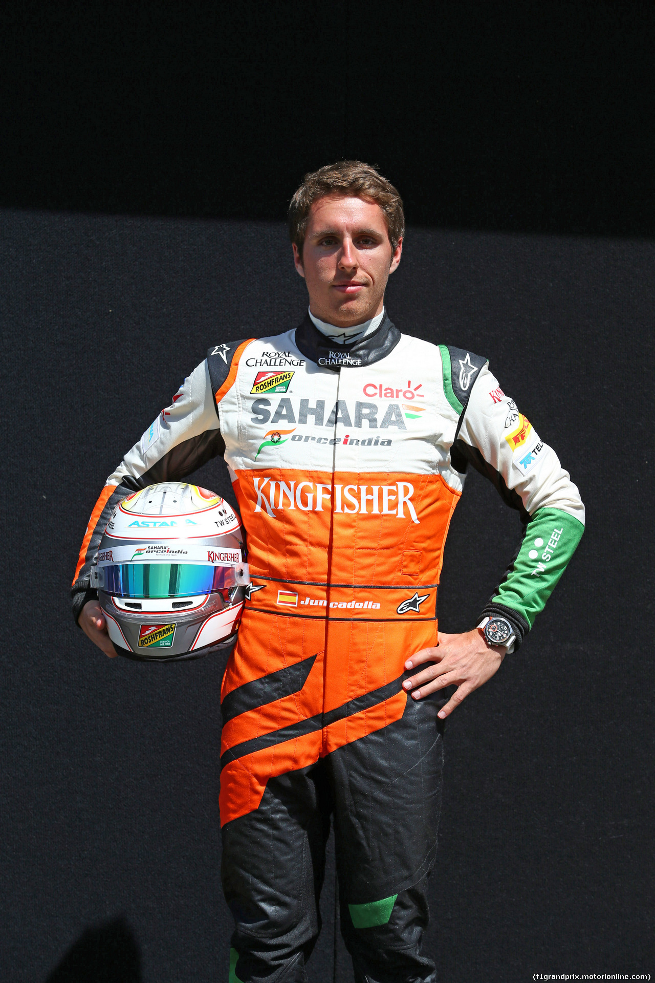 GP AUSTRALIA, 13.03.2014- Daniel Juncadella (ESP) Sahara Force India F1 VJM07 Test e Reserve Driver.