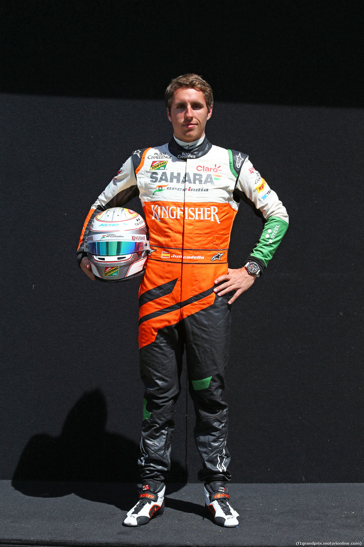 GP AUSTRALIA, 13.03.2014- Daniel Juncadella (ESP) Sahara Force India F1 VJM07 Test e Reserve Driver.