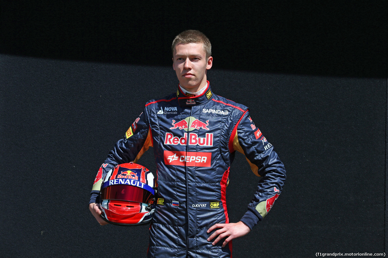 GP AUSTRALIA, 13.03.2014- Daniil Kvyat (RUS) Scuderia Toro Rosso STR9