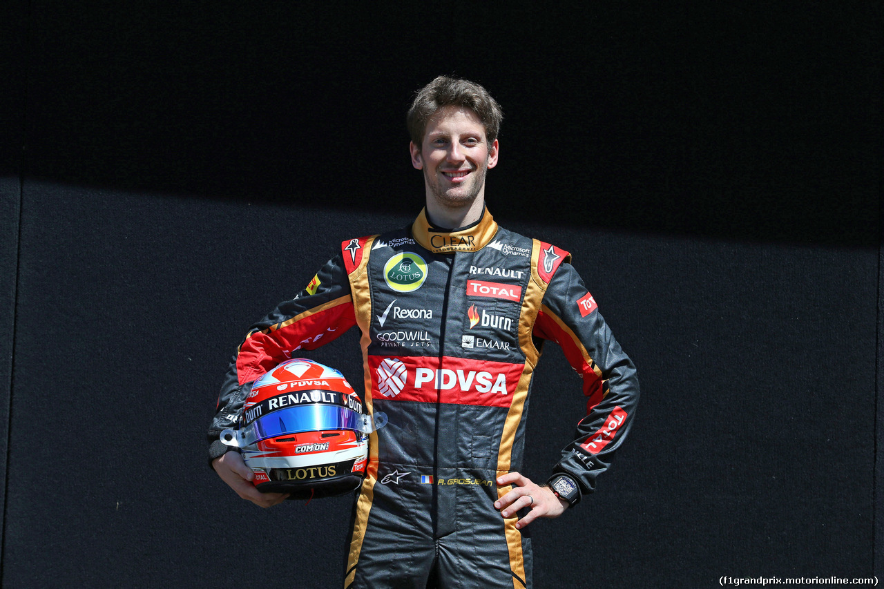GP AUSTRALIA, 13.03.2014- Romain Grosjean (FRA) Lotus F1 Team E22