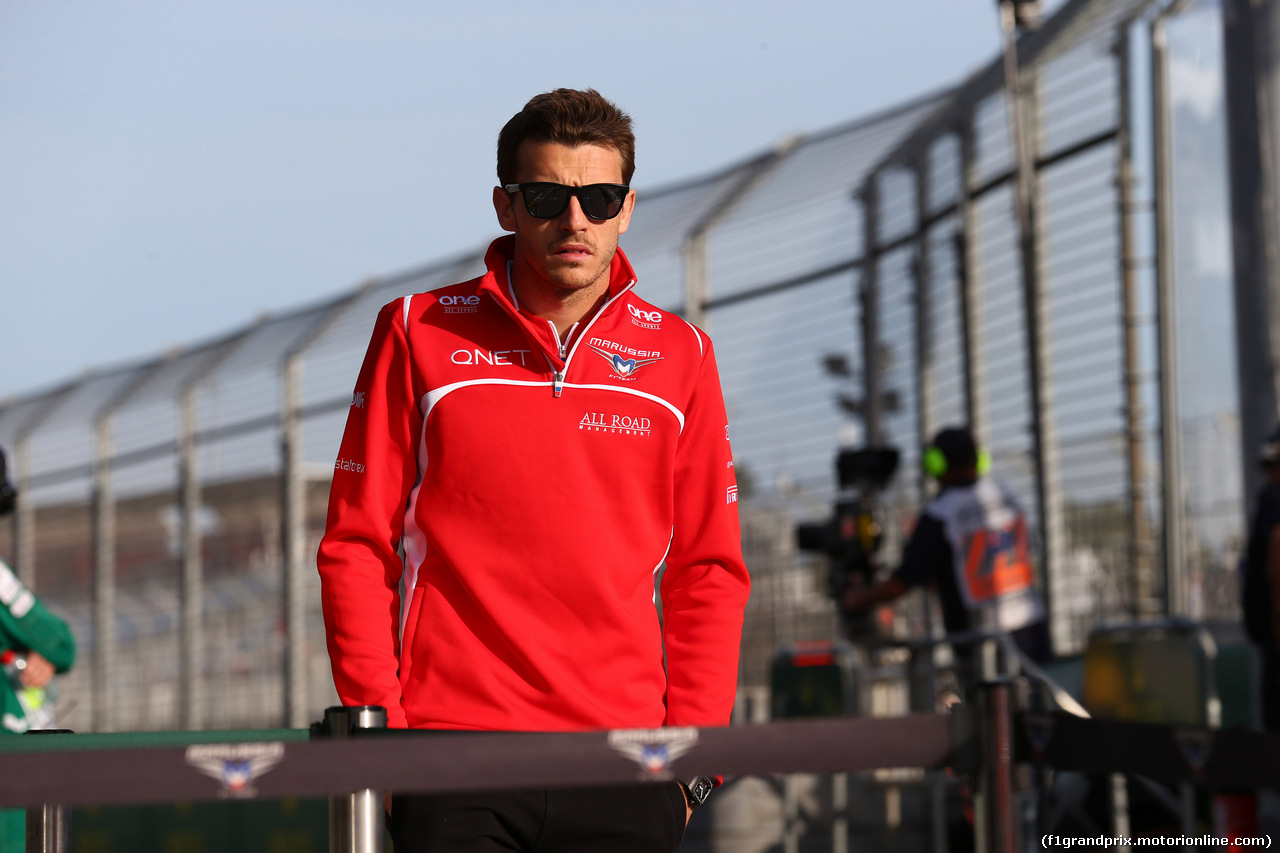 GP AUSTRALIA, 13.03.2014- Jules Bianchi (FRA) Marussia F1 Team MR03