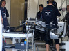 GP AUSTRALIA, 13.03.2014- Mechanics Williams work on the car